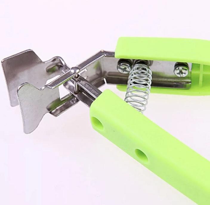 Stainless Steel Gripper Clip Green Kitchen Safety