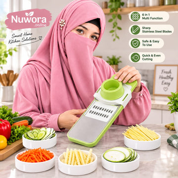 5 In 1 Manual Vegetable Slicer Cutter